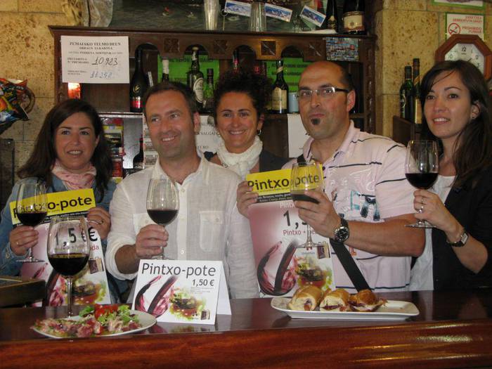 Bihartik aurrera, pintxo poteoa egingo dute ostegunero