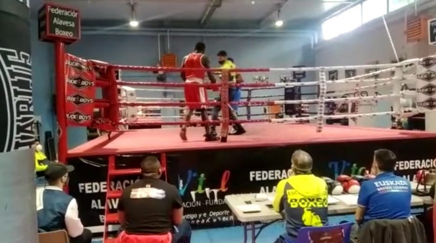 Mady Diame Euskadiko boxeolari txapelketako finalaren ataritan geratu da