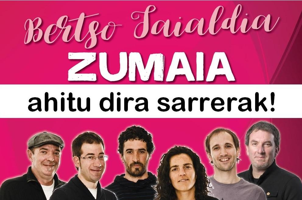 Sarrerak ahitu dira!