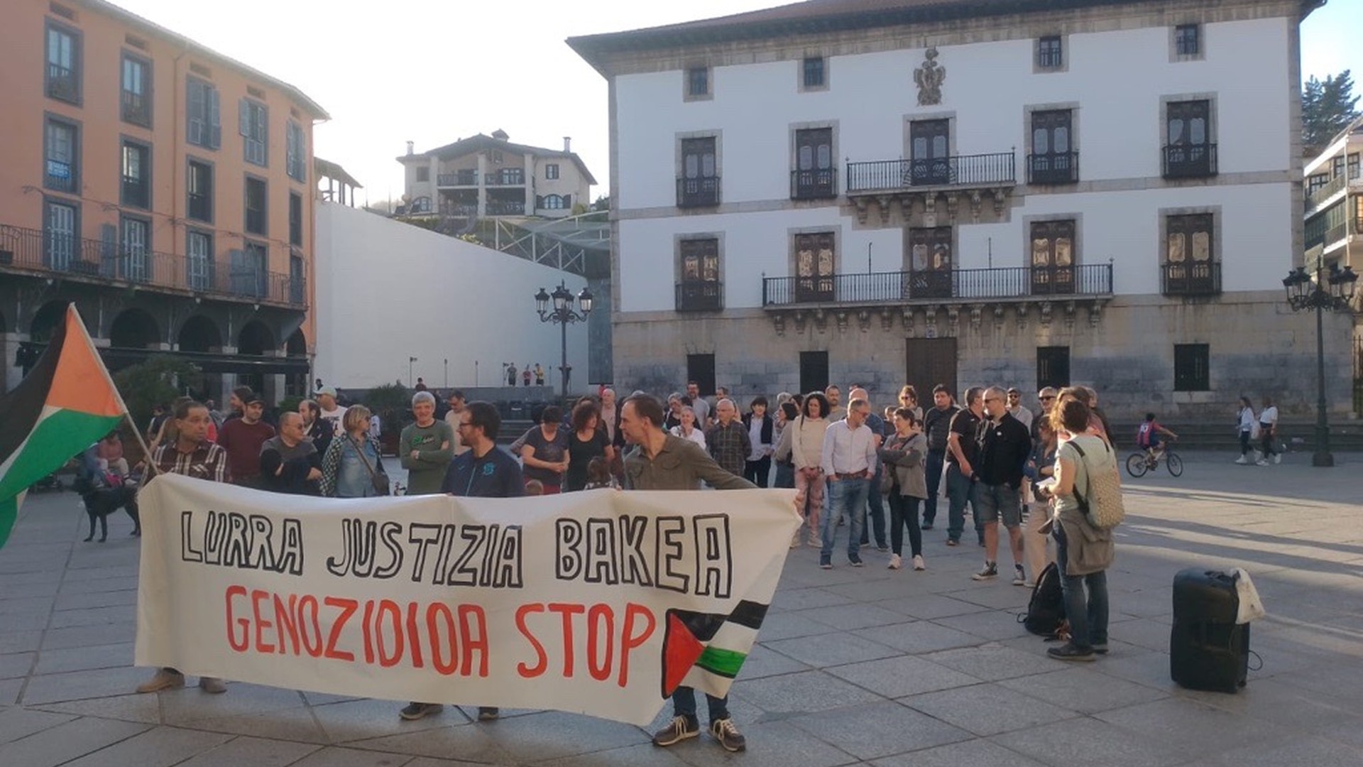 Gernika-Palestinaren mobilizazio deialdiarekin bat egingo dute bihar Azkoitian