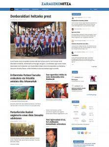 ‘Zarauzko Hitza’, herrian gertatzen denaren ispilu