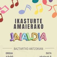 Bizkargi musika eta dantza eskolaren ikasturte amaierako jaialdia