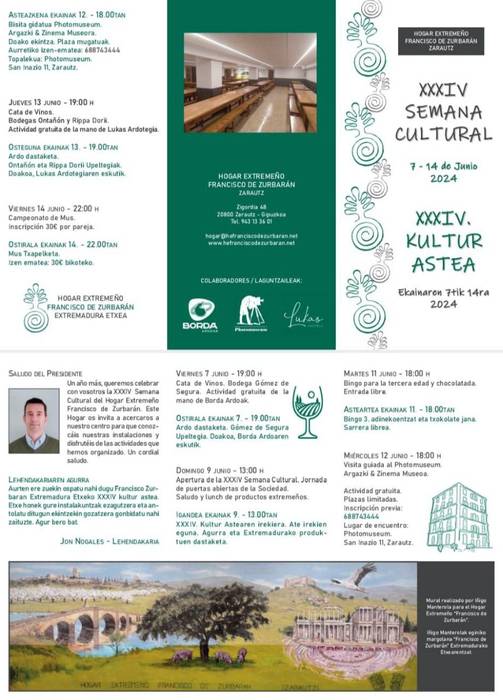 Extremadurako 34. Kultur Astea