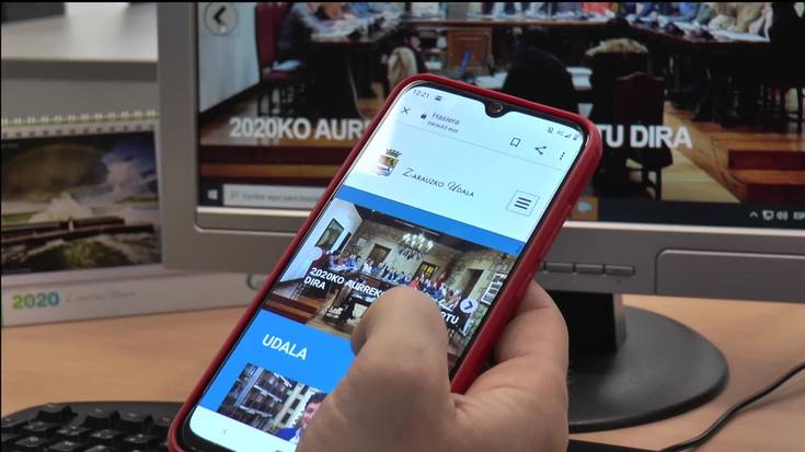 Zarauzko Udalak webgune berria aurkeztu du