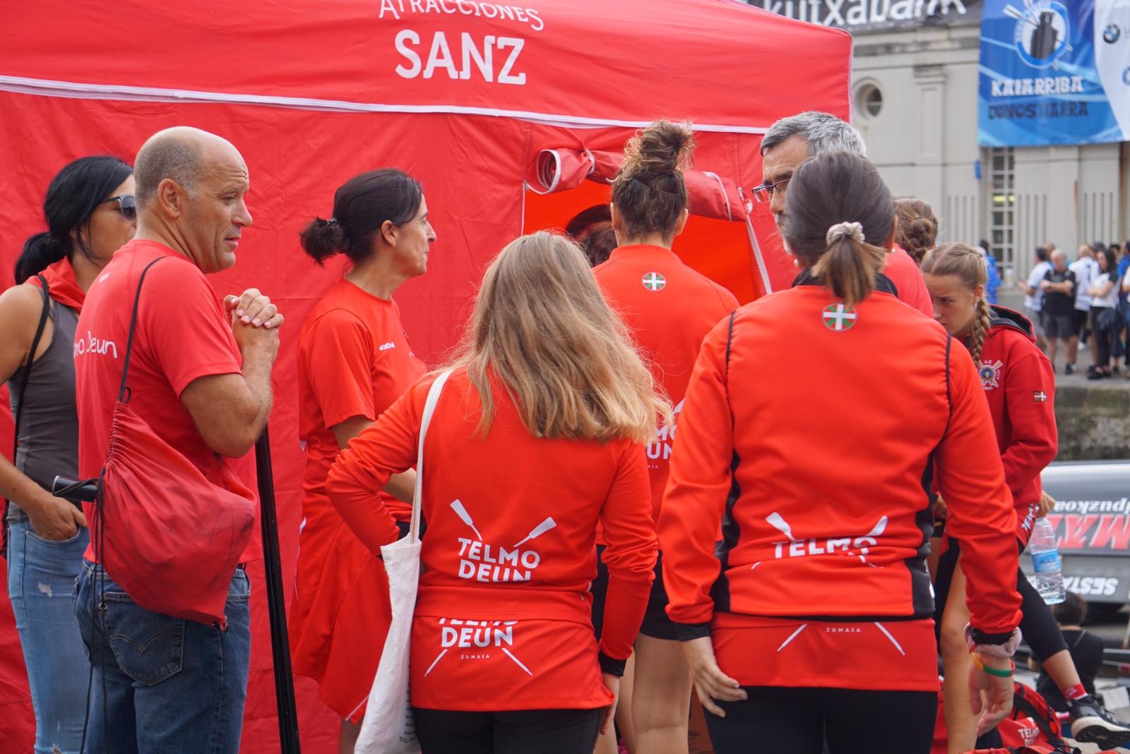 Zozkatu dituzte Kontxako Banderako lehen estropadako kaleak