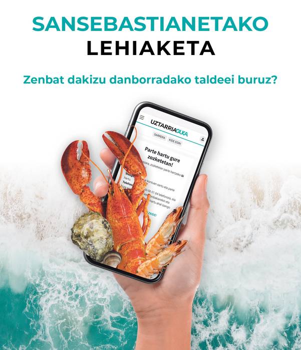 Sansebastianei buruzko galdera-erantzunen jokoa jarri du martxan gaur Uztarria Gukak