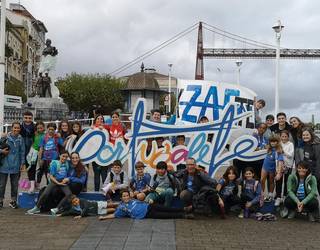 Irailaren 28an Gurutxurturekin saien balkoira