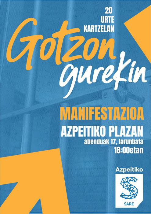 Manifestazioa: 'Gotzon gurekin'