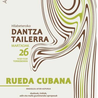Dantza tailerra: Rueda cubana