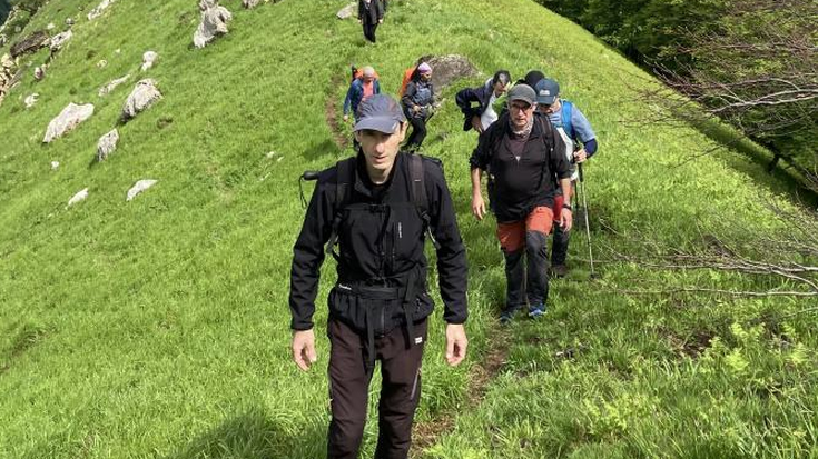 Jazkibelera irteera eta Mont Blanc emanaldia, Pagoetaren eskutik