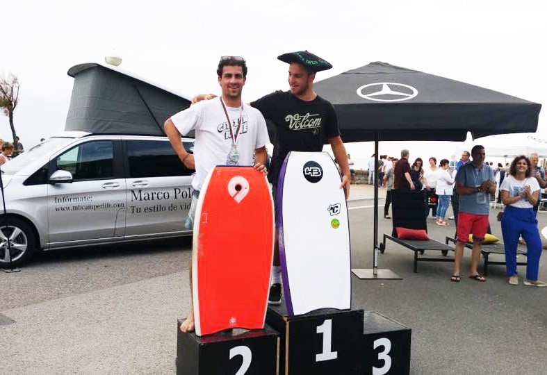 Unai Zubizarreta azpitxapeldun, Gipuzkoako bodyboard txapelketan