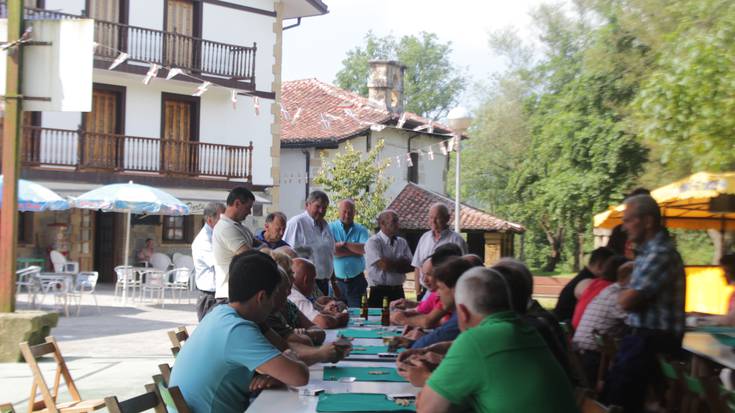 Santio auzoan, izen bereko festak