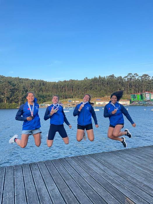 Urrezko dominarekin itzuli dira Irati Osa eta Begoña Lazkano Espainiako Sprint Txapelketatik