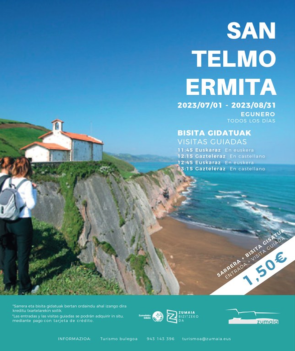 San Telmo ermita ezagutzeko bisita gidatuak