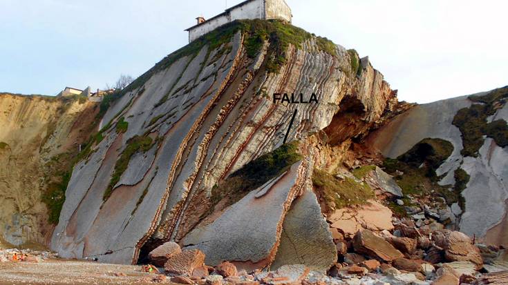 Ez da lur jausi handirik izan San Telmo azpian, hala zabaldu bada ere