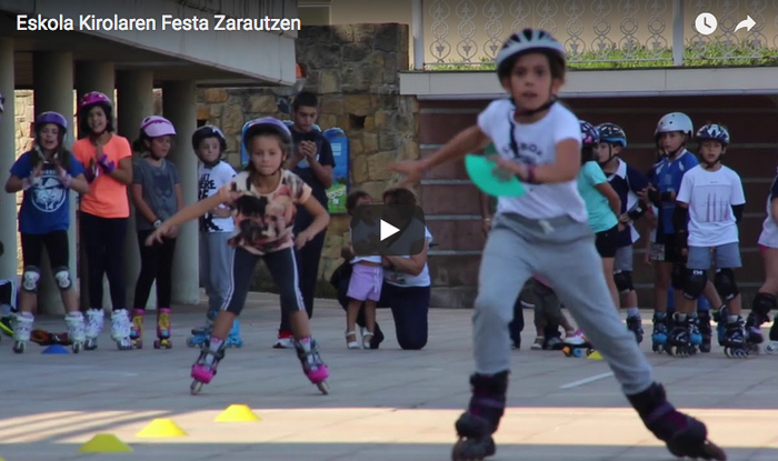 [BIDEOA] Eskola Kirolaren Festa Zarautzen