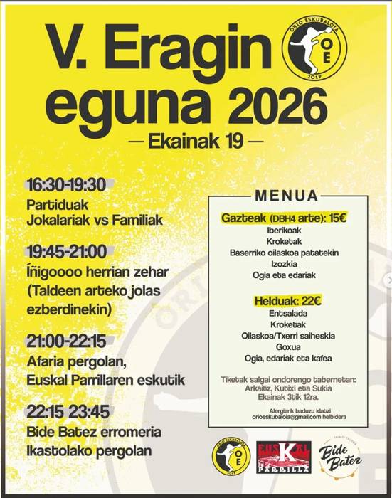 V. Eragin Eguna