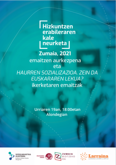 Haurren sozializazioan euskarak duen lekuaz gogoetan