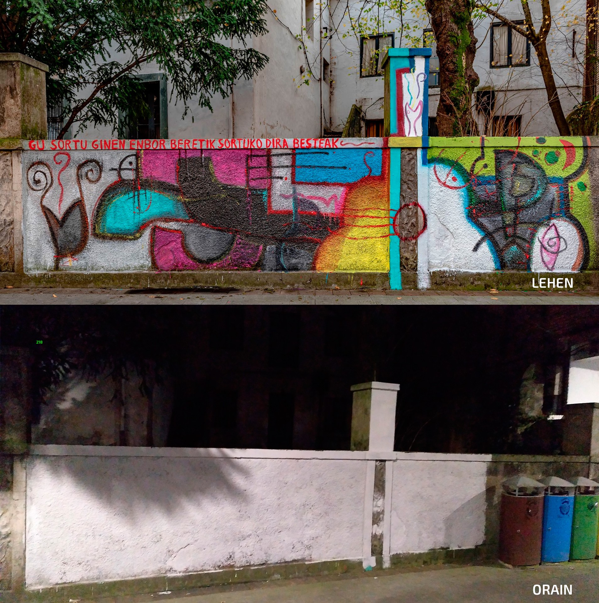 Mikel Laboaren omenezko beste mural bat zentsuratu du alkateak