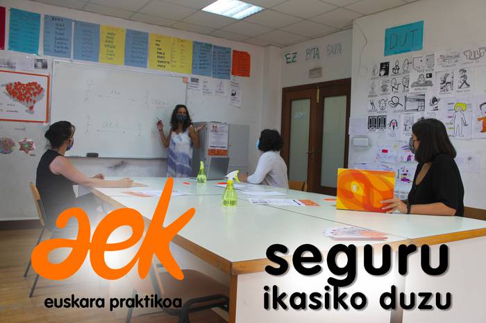 Eskualdeko AEK euskaltegiek zabaldu dute matrikulazio epea