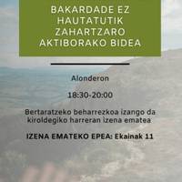 Hitzaldia: 'Bakardade ez hautatutik zahartzaro aktiborako bidea'