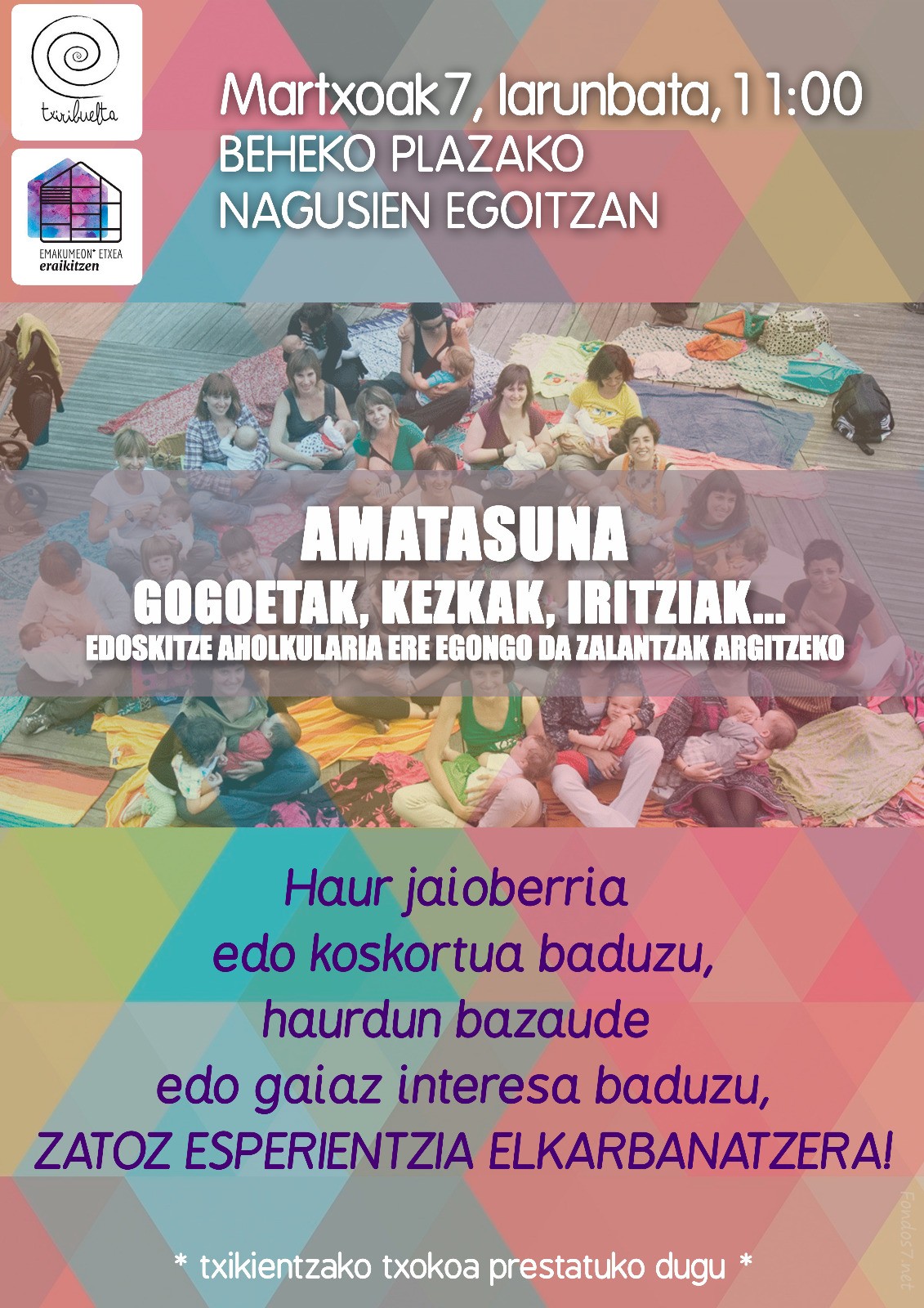 Amatasunaren inguruko solasaldi irekia