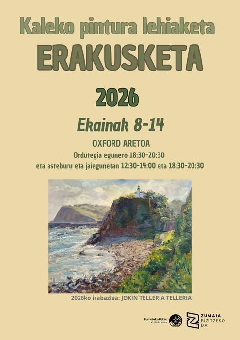 Erakusketa: Kaleko pintura lehiaketa