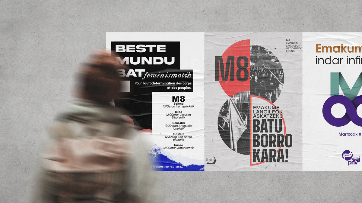 Martxoaren 8a: aldarri eta proposamen desberdinak, egun beraren bueltan