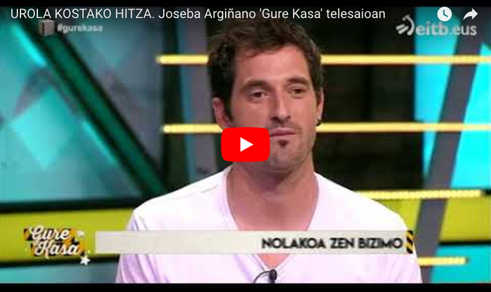 HARA! Joseba Argiñano 'Gure Kasa' telesaioan