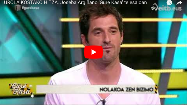 HARA! Joseba Argiñano 'Gure Kasa' telesaioan