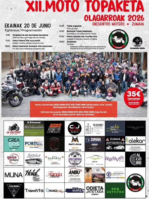 Motozaleen XII. Topaketa