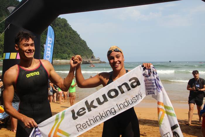 Kirola: Getaria-Zarautz itsas zeharkaldia