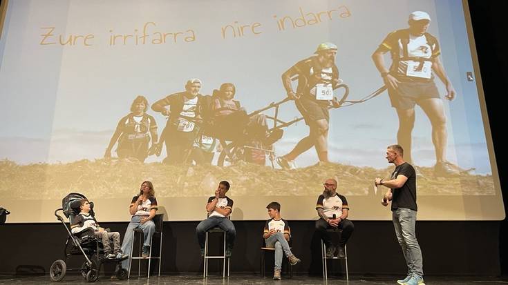 Kirolean ere inklusioa sustatzearen garrantziaz hitz egin dute 'Zure irrifarra, nire indarra' elkartekoek