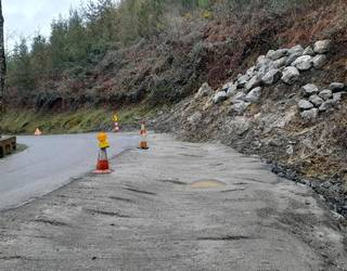 Errepidea itxiko dute ostegunean Nuarbe eta Beizama artean