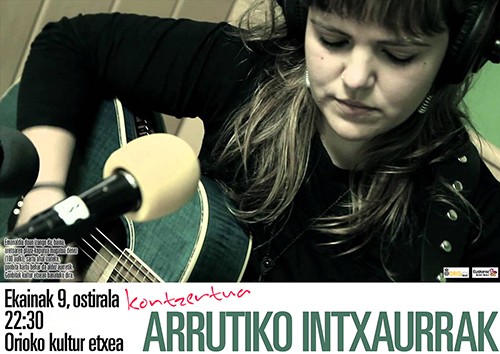 Ane Arruti abeslari zarauztarrak kontzertua emango du kultur etxean ekainaren 9an