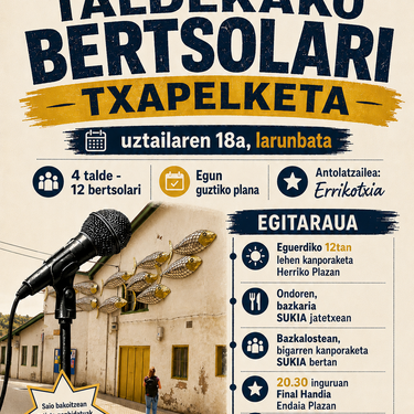 Orioko Taldekako Bertsolari Txapelketa