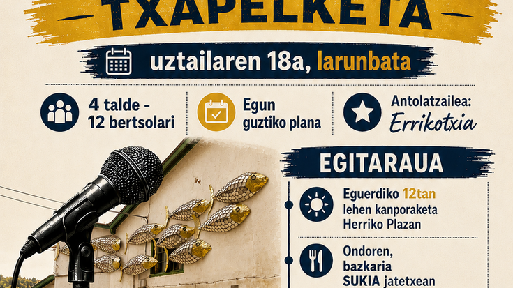 Orioko Taldekako Bertsolari Txapelketa