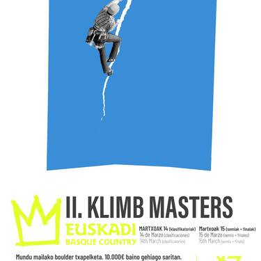Txapelketa: II. Klimb Masters Euskadi Basque Country txapelketa