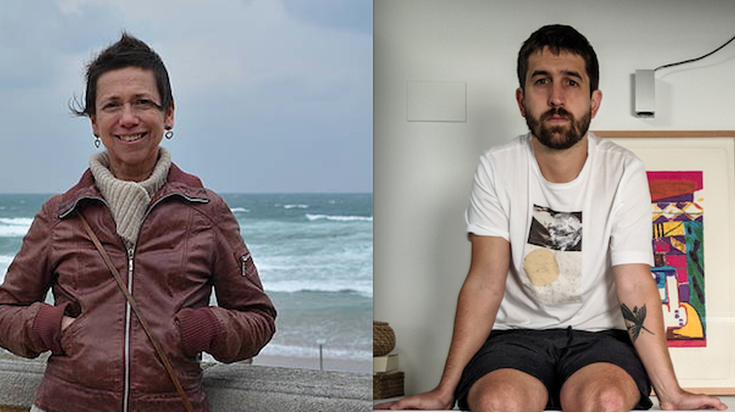 Ana Galarraga eta Oier Aranzabal, Rikardo Arregi Kazetaritza Sarietako finalisten artean