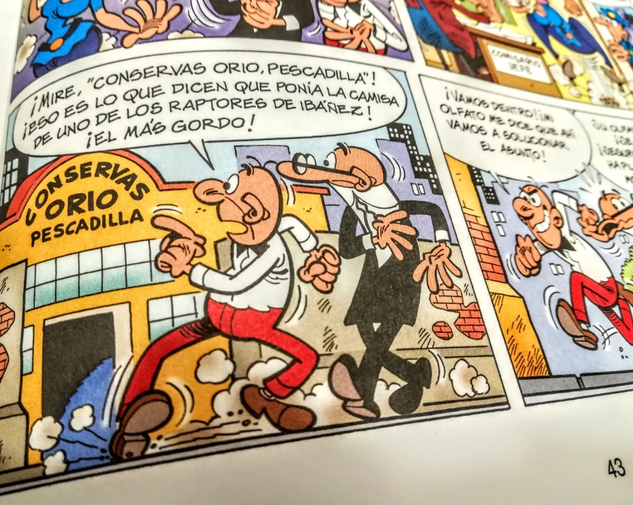 Bitxikeria: 'Mortadelo eta Filemon' komikian Oriori erreferentzia
