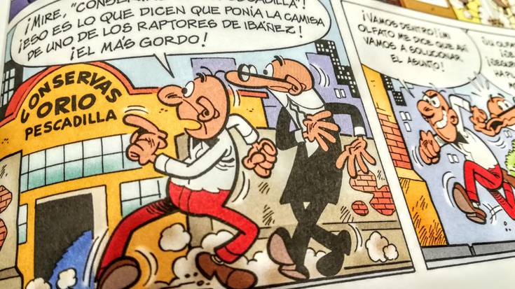 Bitxikeria: 'Mortadelo eta Filemon' komikian Oriori erreferentzia