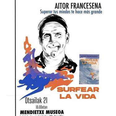 Liburu aurkezpena: 'Surfeando la vida'