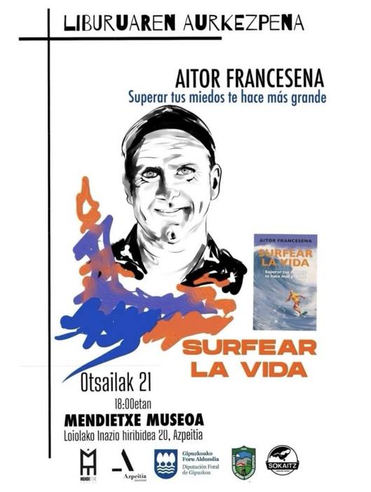 Liburu aurkezpena: 'Surfeando la vida'