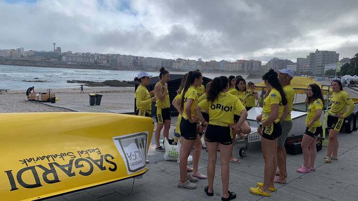 Orio Orialki emakumeen taldea laugarrena izan da Coruñan