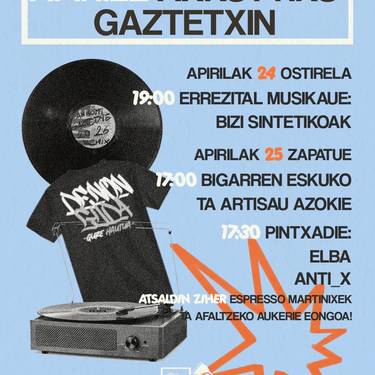 Musika errezitaldia: bizi sintetikoak