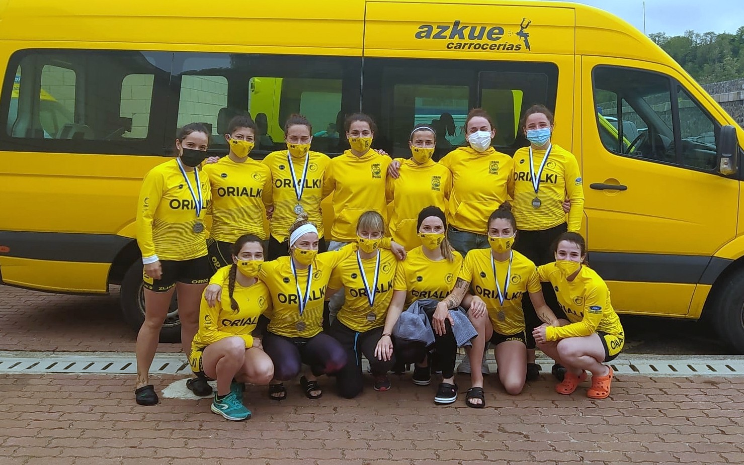Orioko neskek zilarrezko domina eskuratu dute Gipuzkoako Trainerilla Ligan
