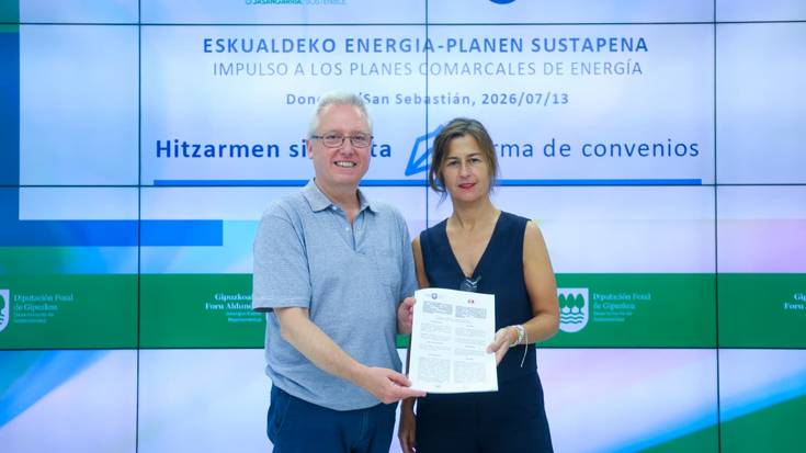 Energia planak sustatzeko aldundiaren diru laguntza jaso du Iraurgi Berritzenek