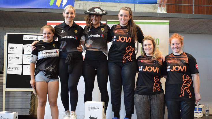 Ainitze Zumeta garaile Gipuzkoako Harri Txikien Txapelketan