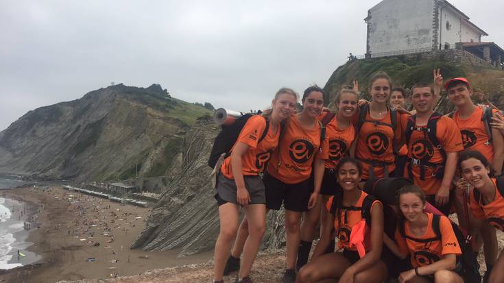 EuskarAbentura Zumaiatik igaro da gaur