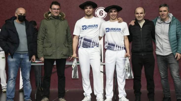 Berdelaren txapelketa irabazi du Unai Urangak, Mutrikun